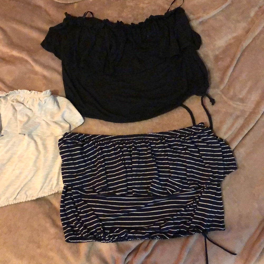SOLD - ABERCROMBIE & FITCH Crop Top Set!